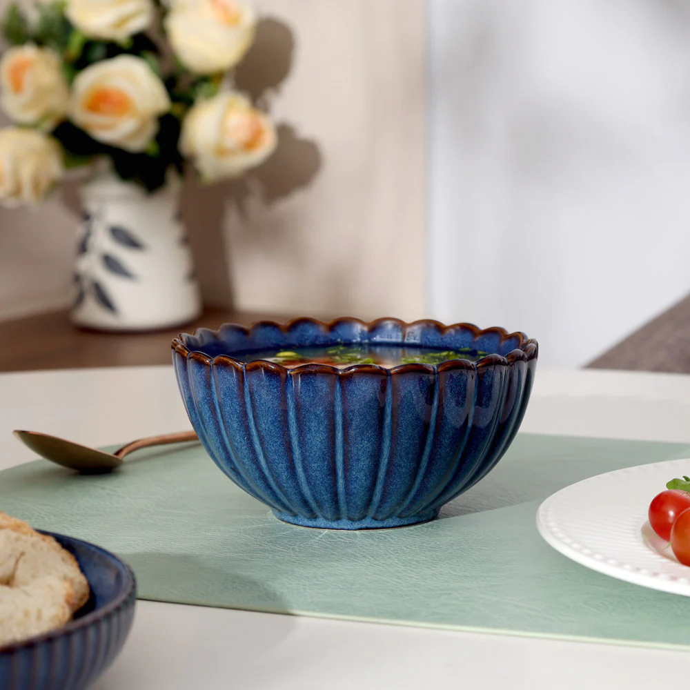 Mara Medium Bowl - Deep Blue - Image 5