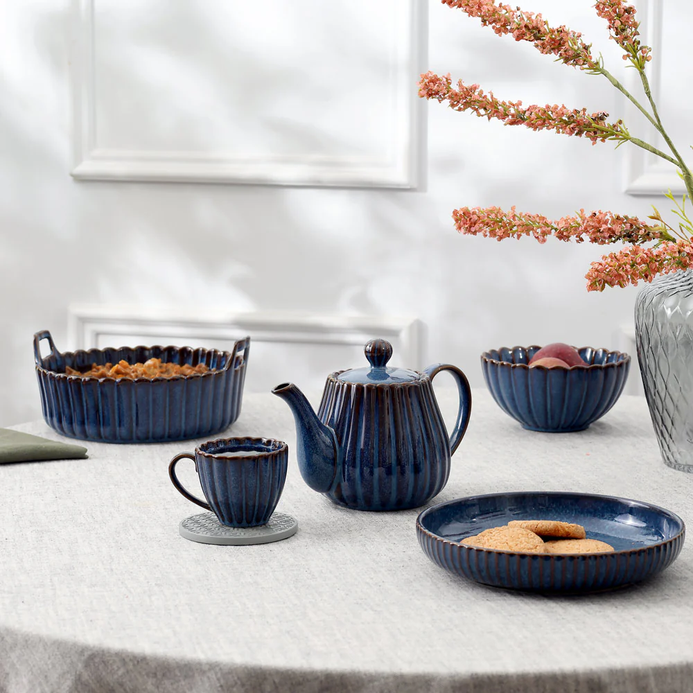 Mara Medium Bowl - Deep Blue - Image 6