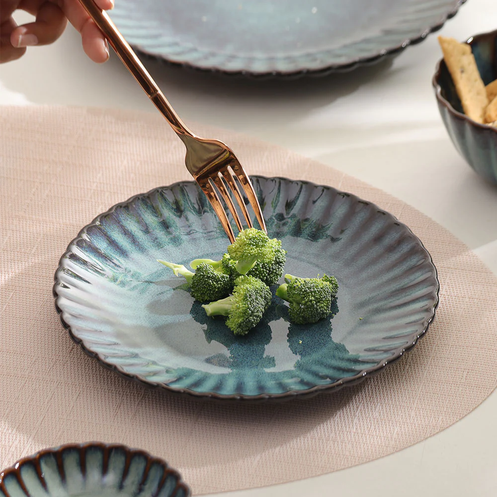 Mara Quarter Plate - Sea Green - Image 3
