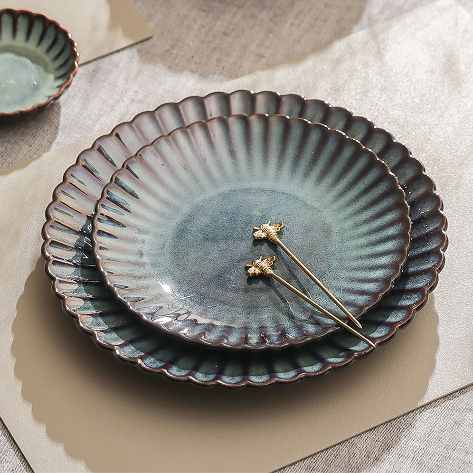 Mara Quarter Plate - Sea Green - Image 4