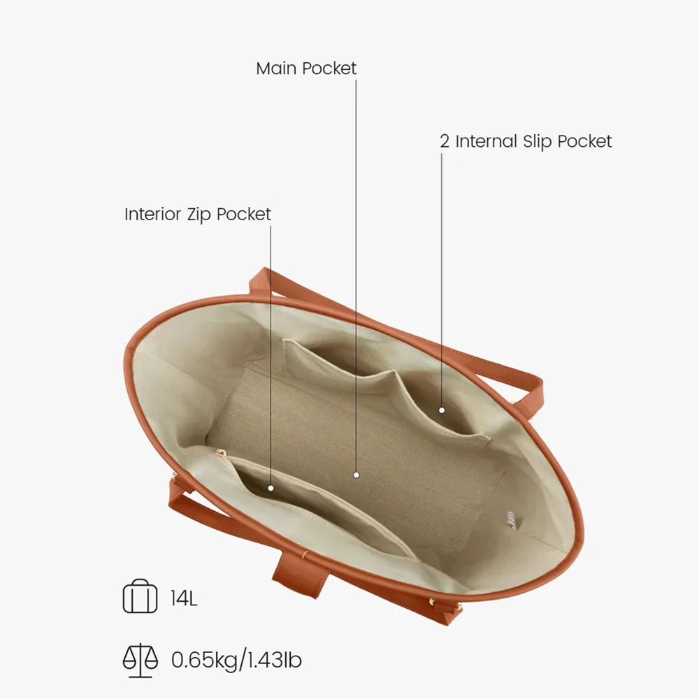 Marina Raffia Tote Bag - Tan - Image 8