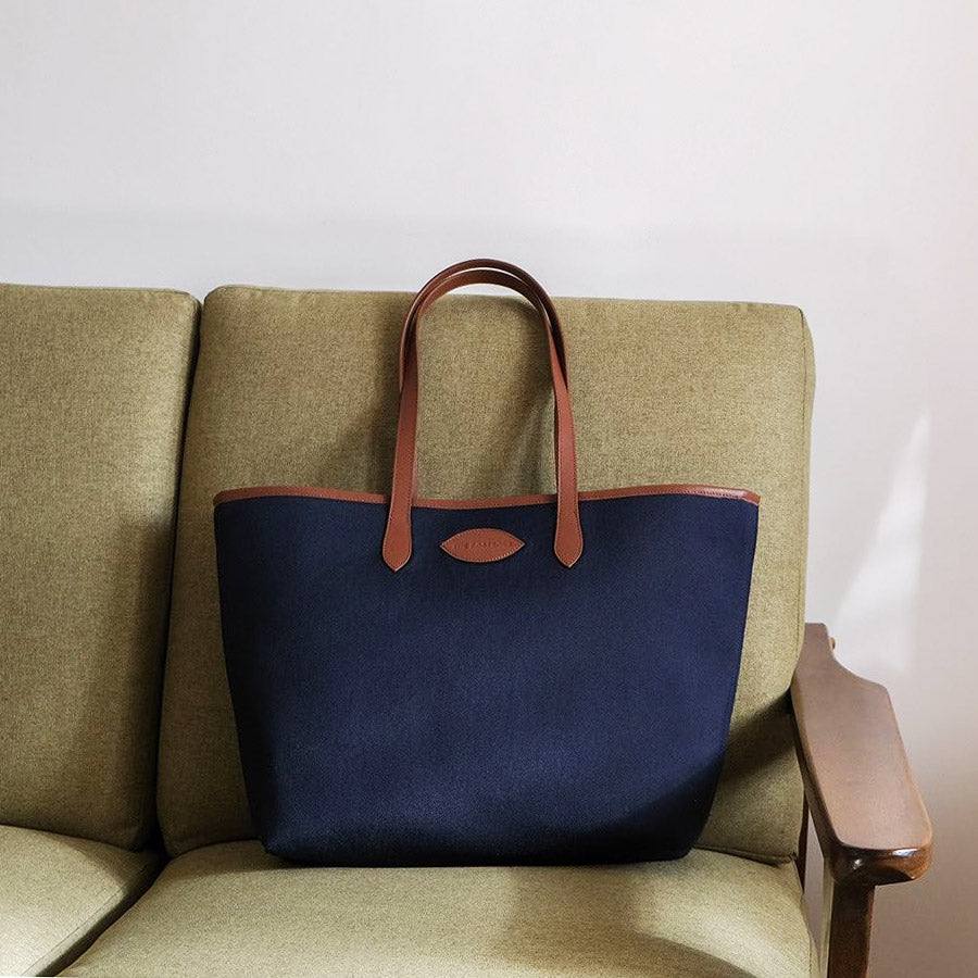 Marina Tote Bag - Oxford Blue