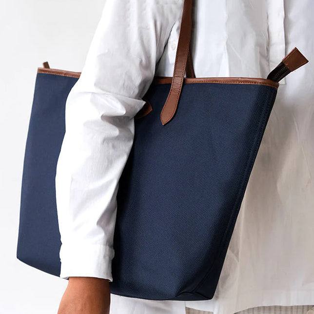 Marina Tote Bag - Oxford Blue - Image 3