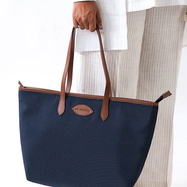 Marina Tote Bag - Oxford Blue - Image 6