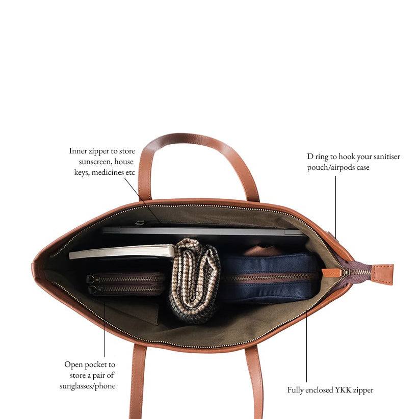 Marina Tote Bag - Oxford Blue - Image 8