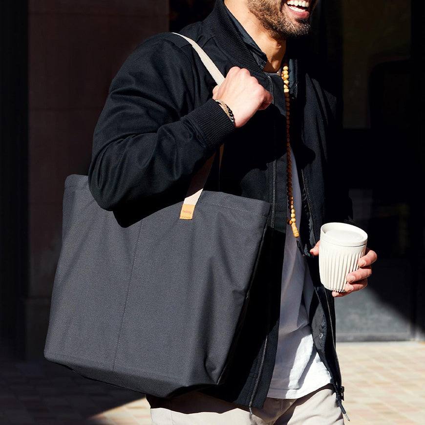 Market Tote Bag - Black - Image 5