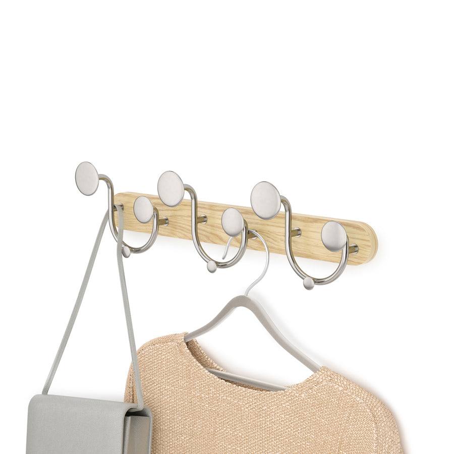 Melody 9 Wall Hook - Nickel - Image 6