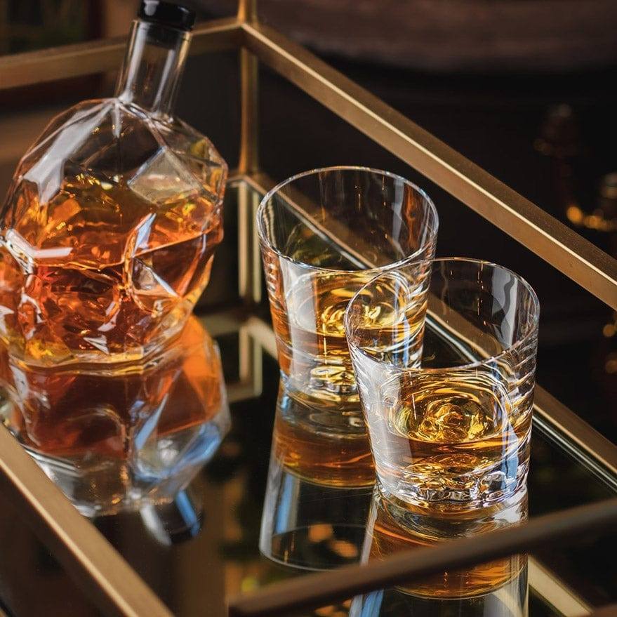 Memento Mori Whiskey Glasses 300ml, Set of 2
