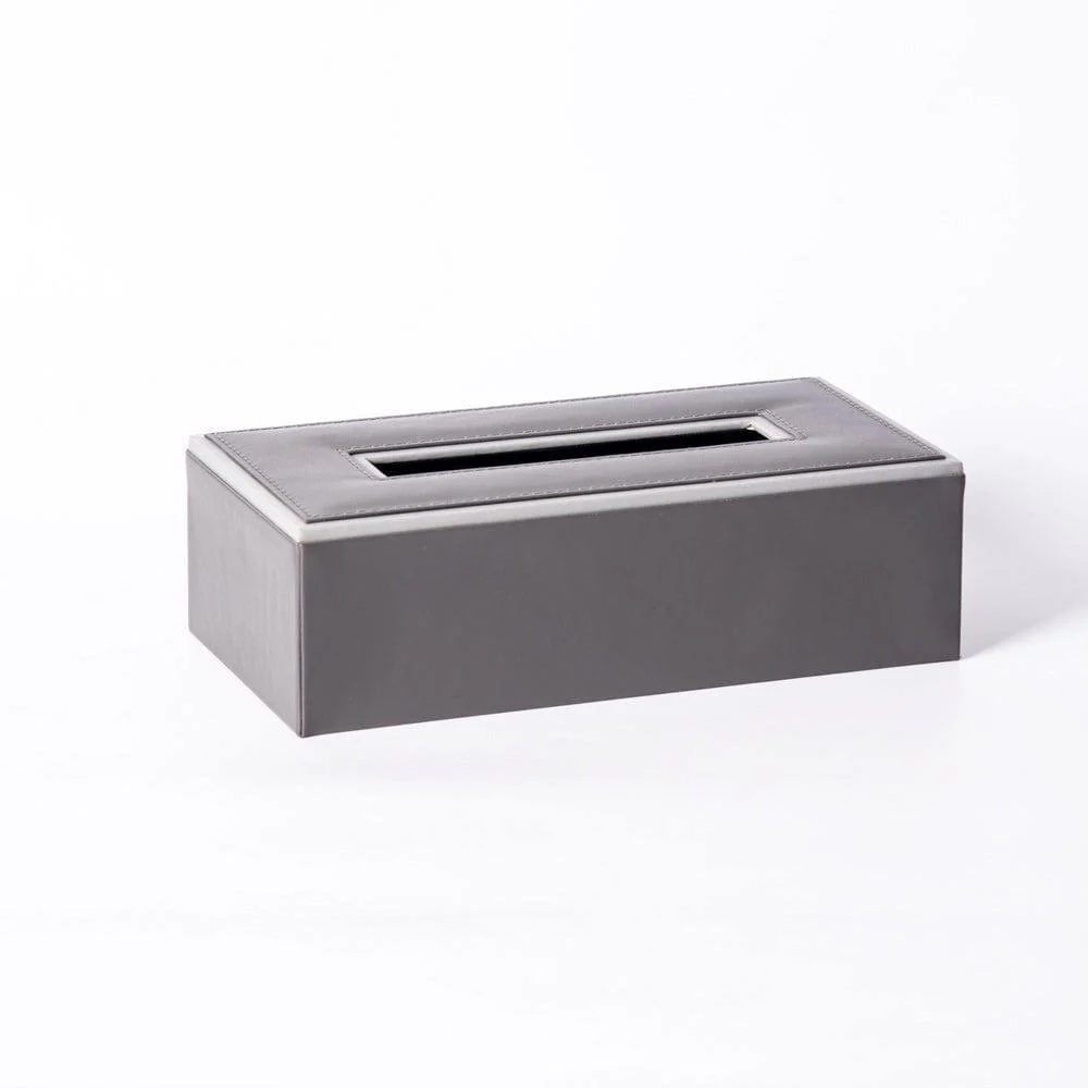 Menlo Tissue Box Holder - Grey - Image 3