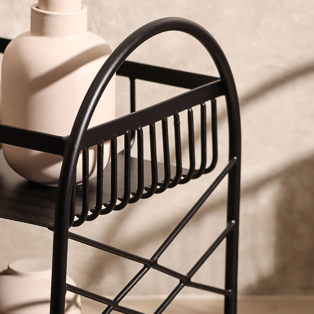 Mercer 2-Tier Metal Shelf - Black - Image 6