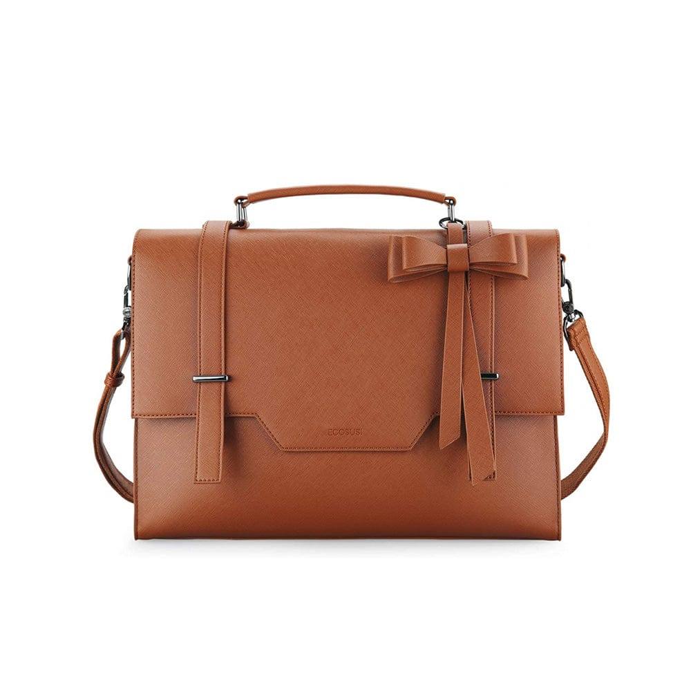Messenger Laptop Bag - Brown - Image 2