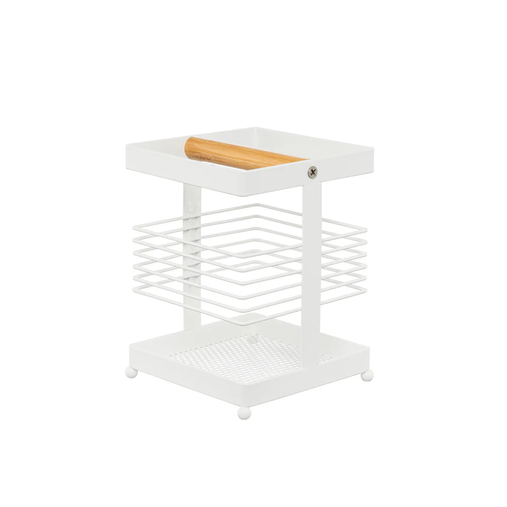 Square Cutlery Holder - White - Image 3
