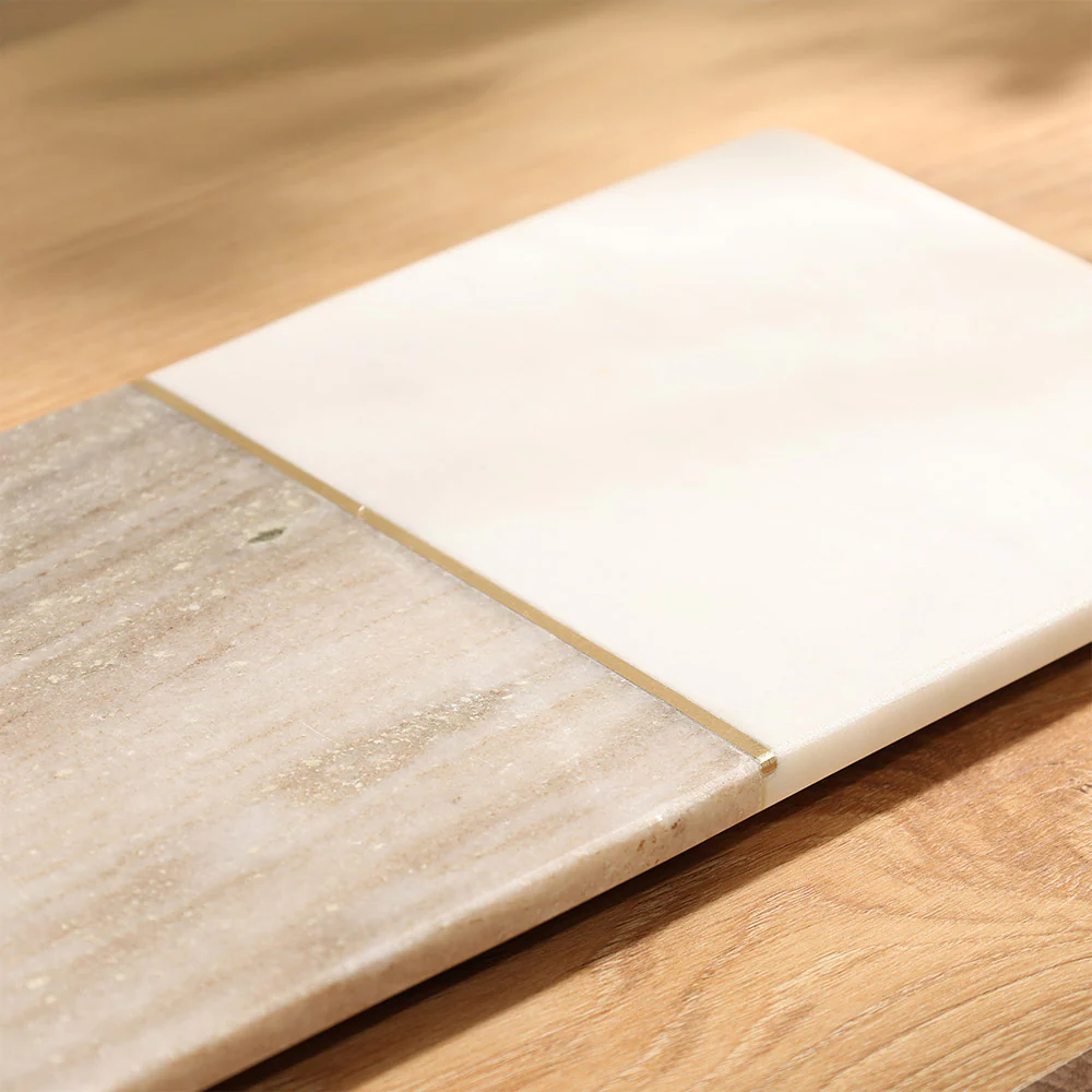 Midas Marble Valet Tray Medium - Desert White - Image 4