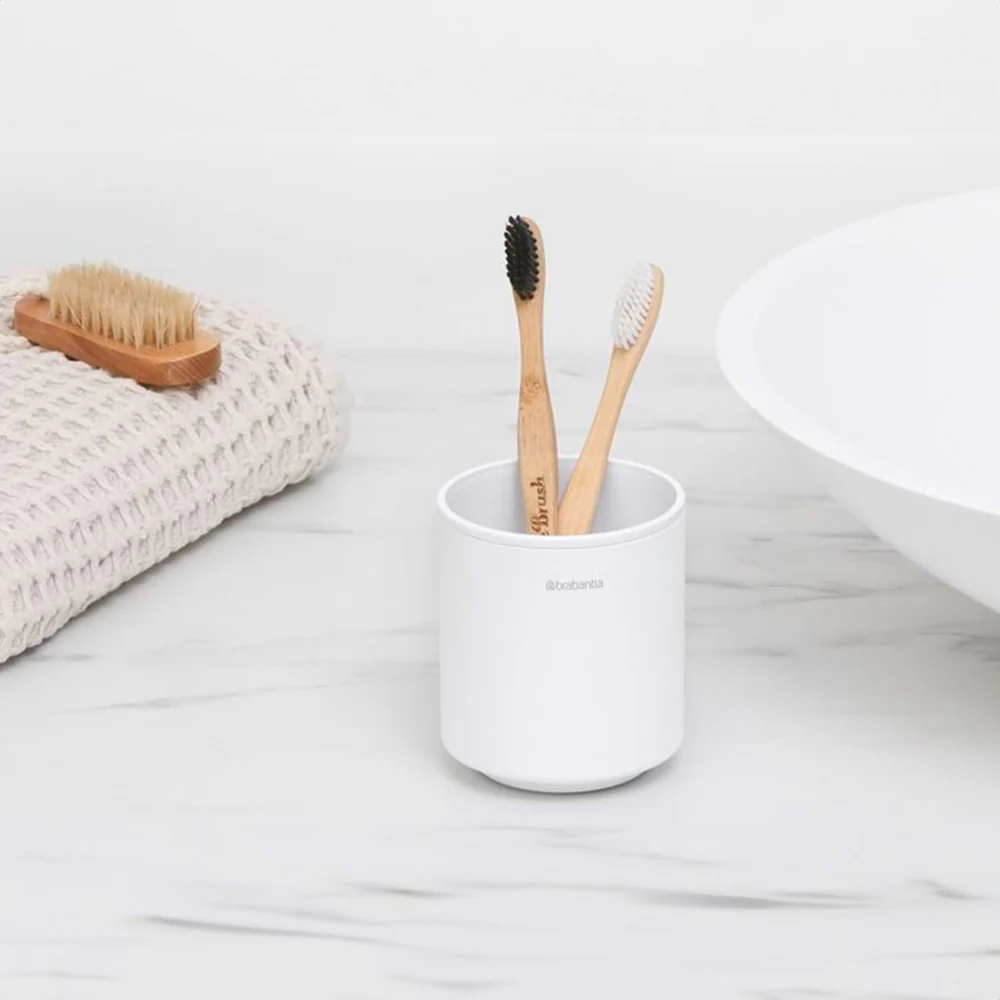 MindSet Toothbrush Tumbler - Mineral White - Image 4