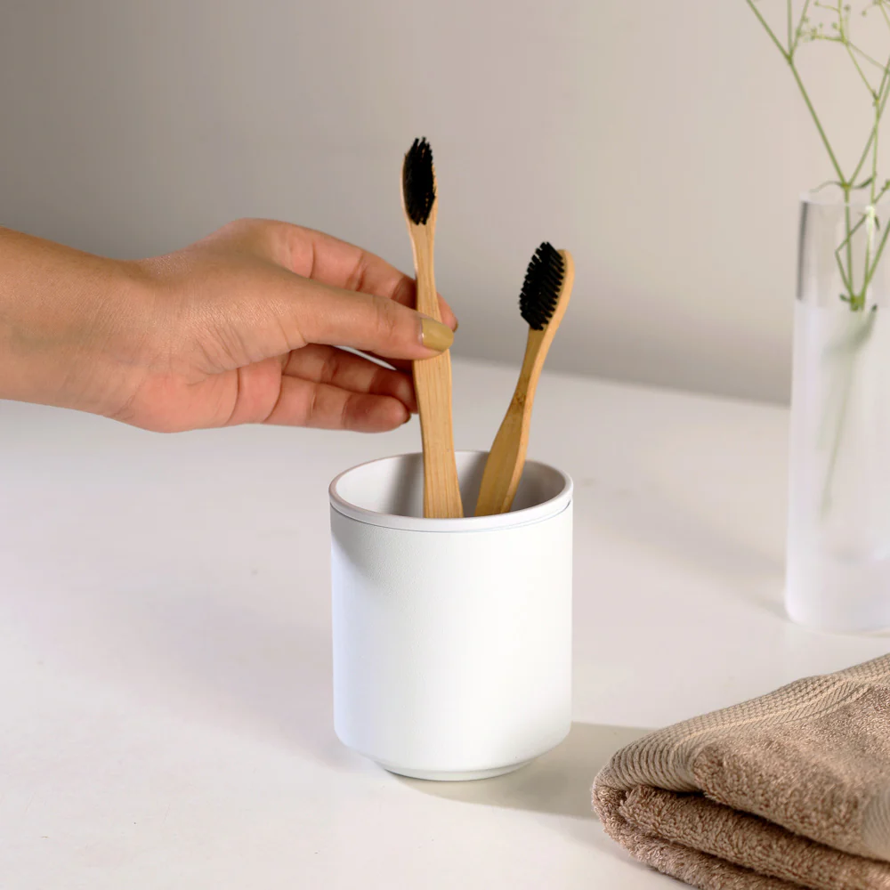 MindSet Toothbrush Tumbler - Mineral White - Image 9