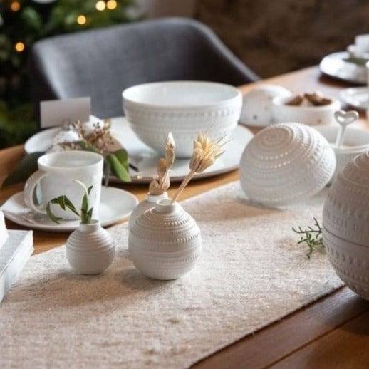 Miracle Ball Mini Vases, Set of 3 - White - Image 4