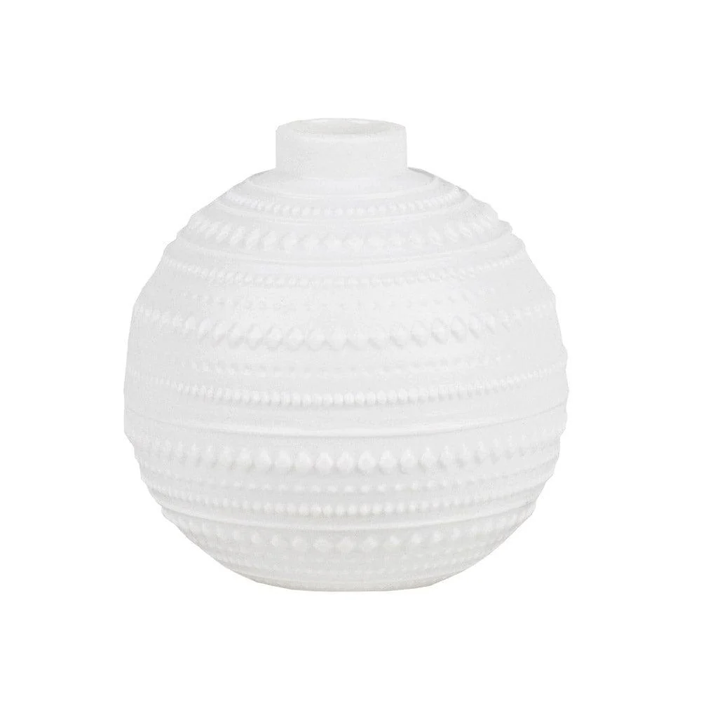 Miracle Ball Mini Vases, Set of 3 - White - Image 8
