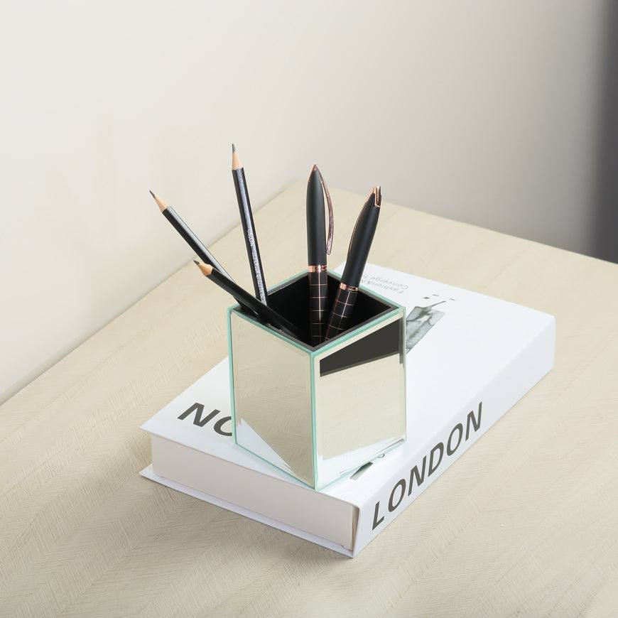 Mirror Brush Organiser - Silver - Image 4