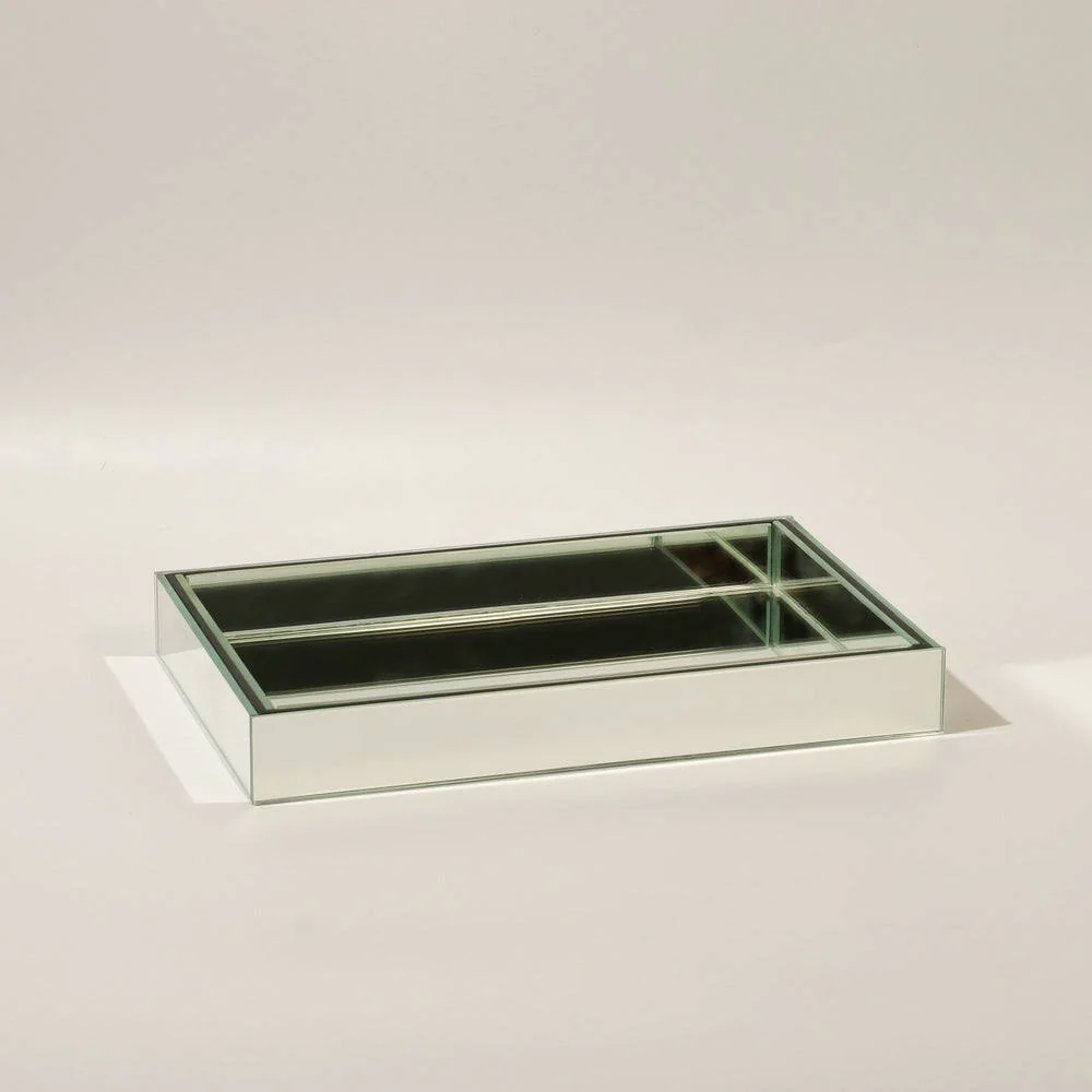 Mirror Valet Tray Medium - Silver - Image 3