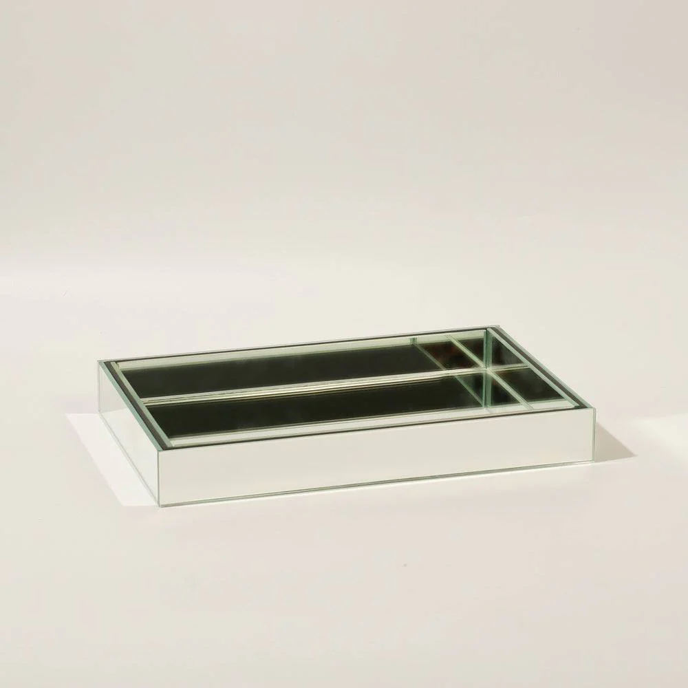 Mirror Valet Tray Small - Silver - Image 3