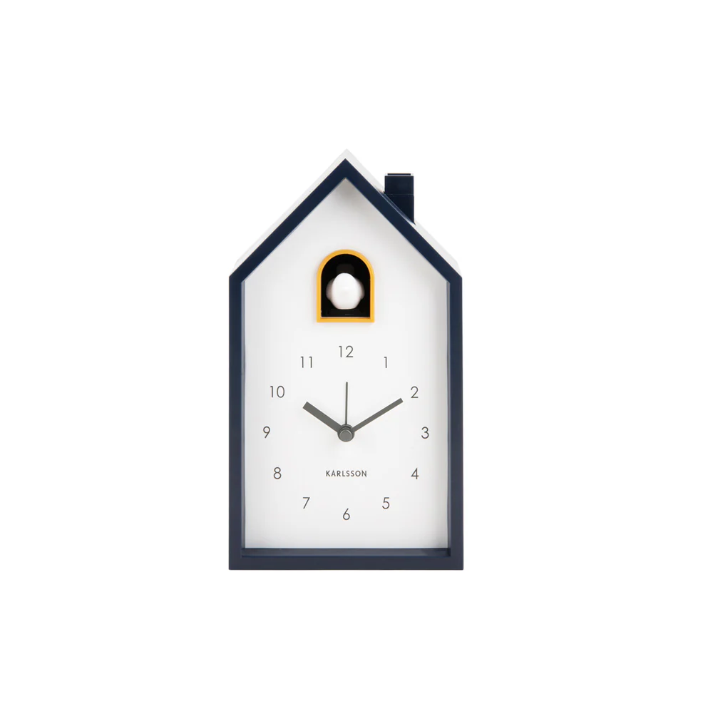 Modern Cuckoo Alarm Clock - Dark Blue - Image 2