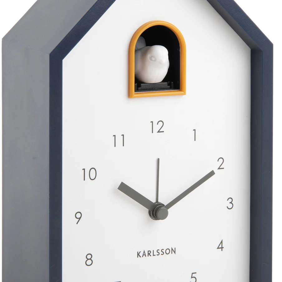 Modern Cuckoo Alarm Clock - Dark Blue - Image 4