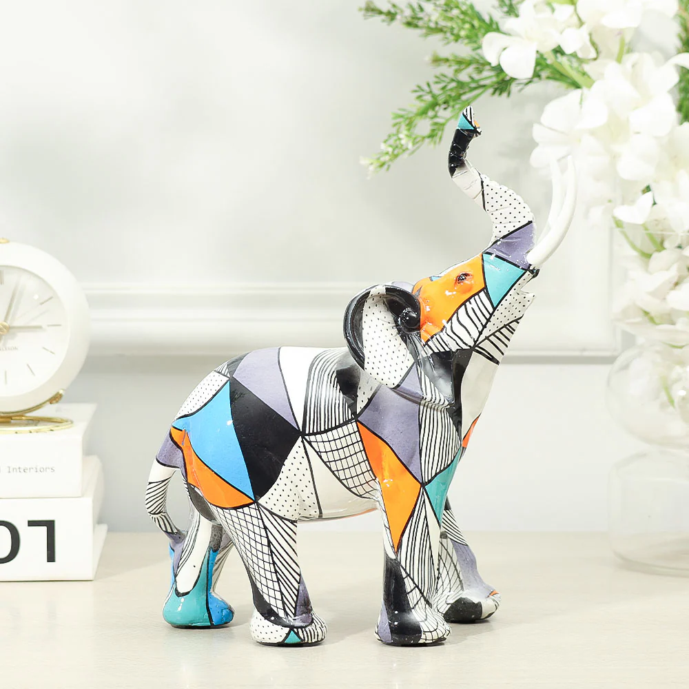 Modernist Elephant Sculpture Medium - Image 4