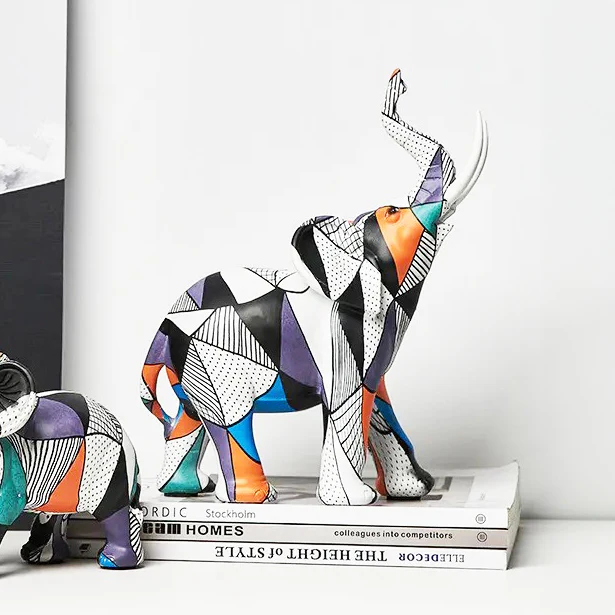 Modernist Elephant Sculpture Medium - Image 6