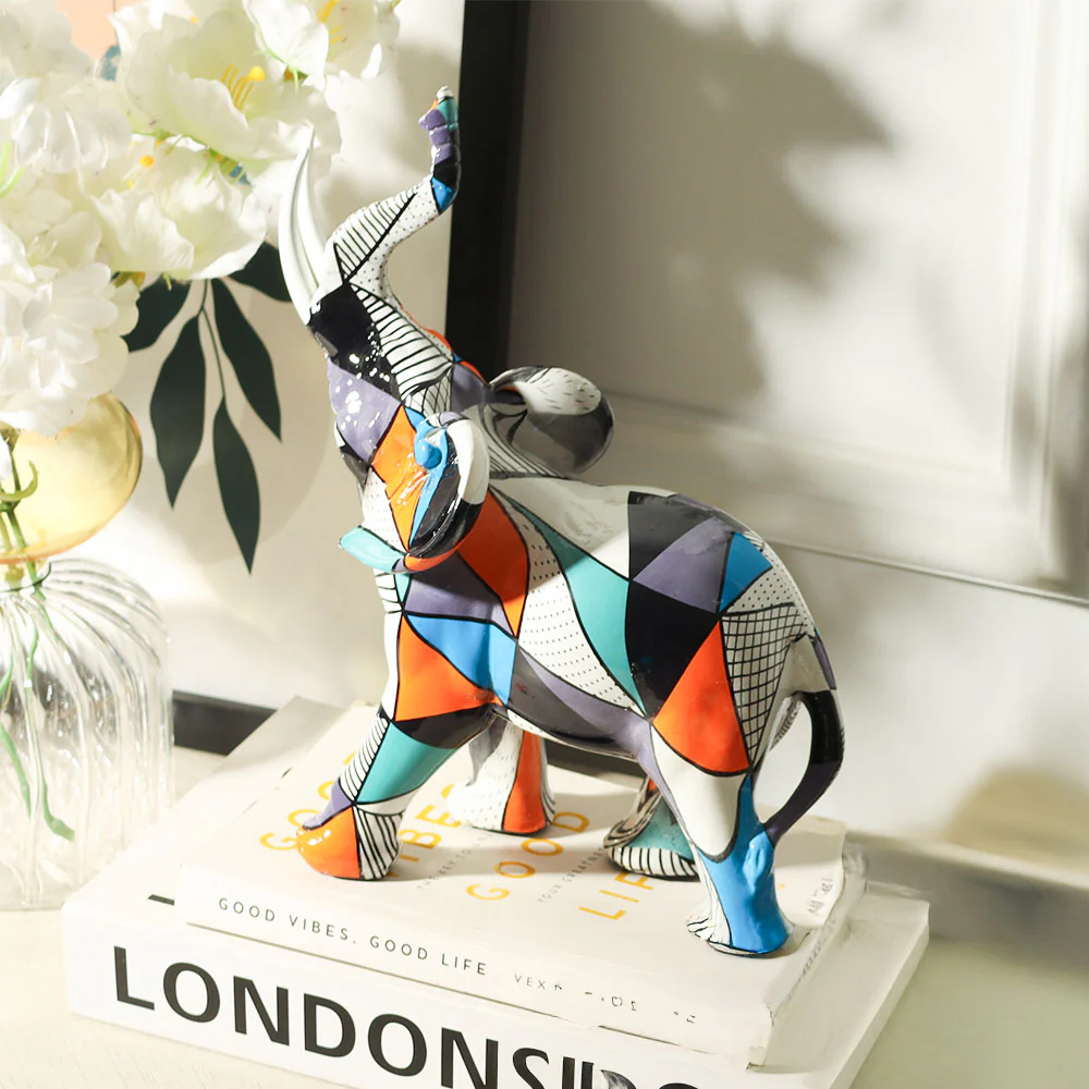 Modernist Elephant Sculpture Small - Image 2