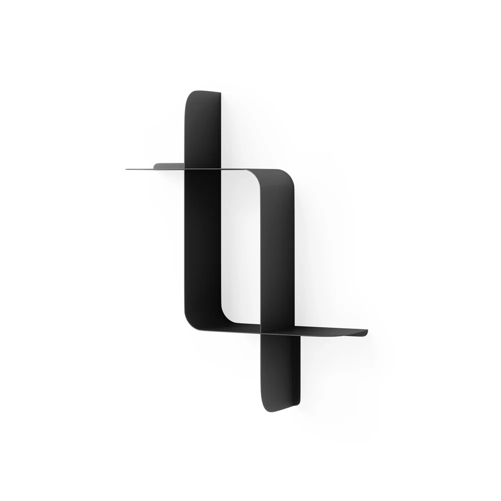 Montage Metal Shelves, Set of 2 - Black - Image 6