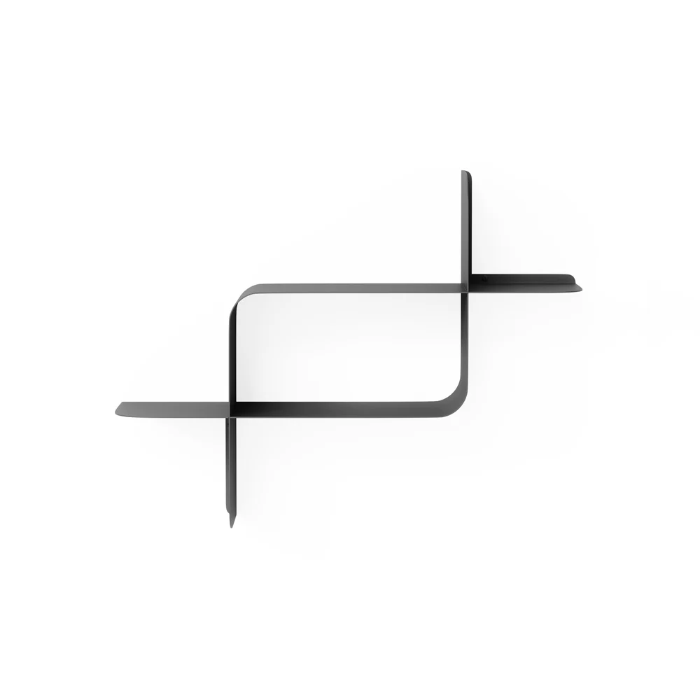 Montage Metal Shelves, Set of 2 - Black - Image 7