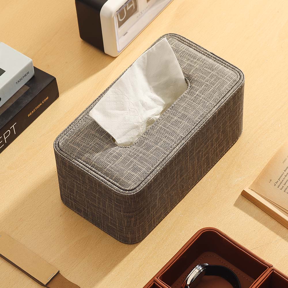 Monte High Tissue Box Holder - Graphite