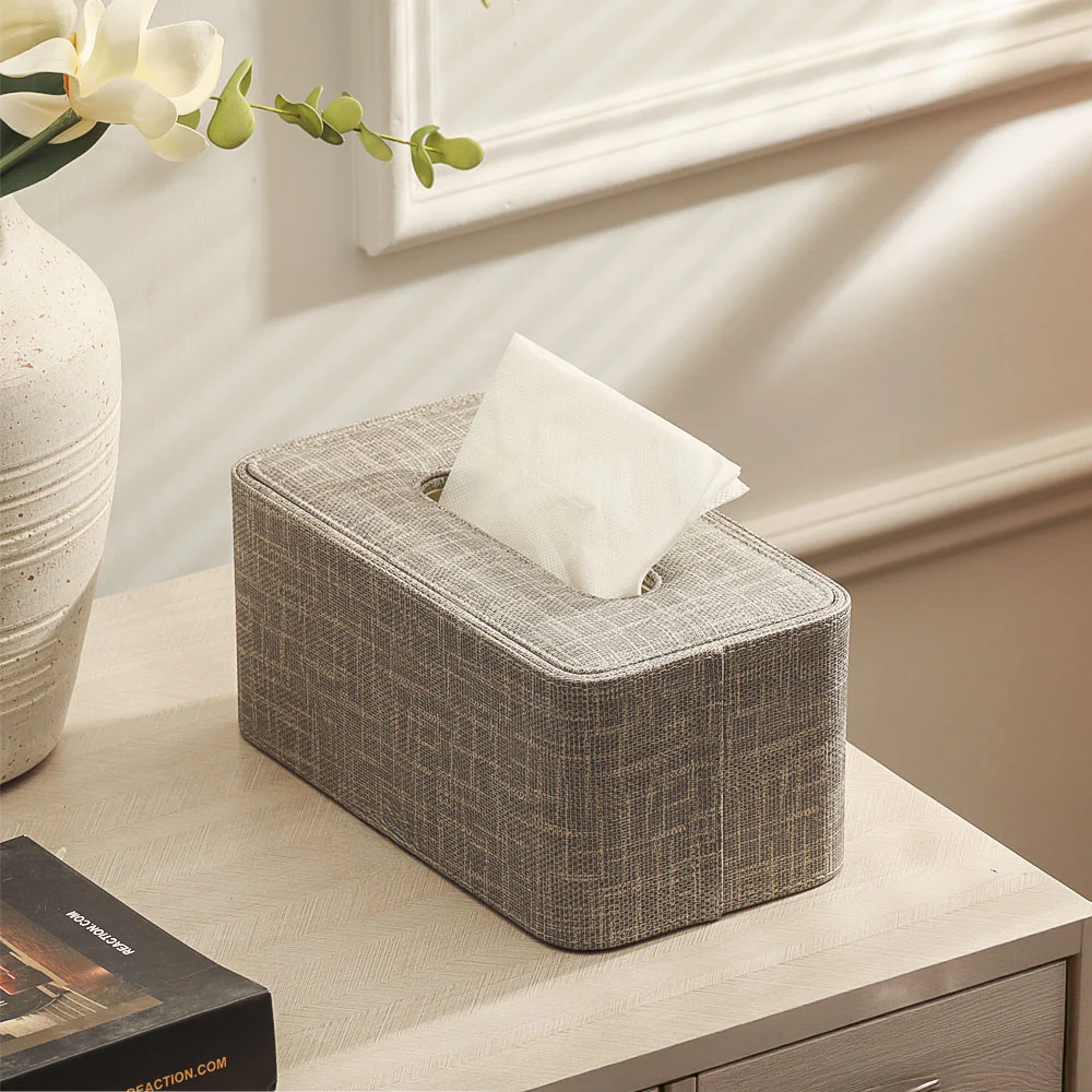 Monte High Tissue Box Holder - Graphite - Image 2