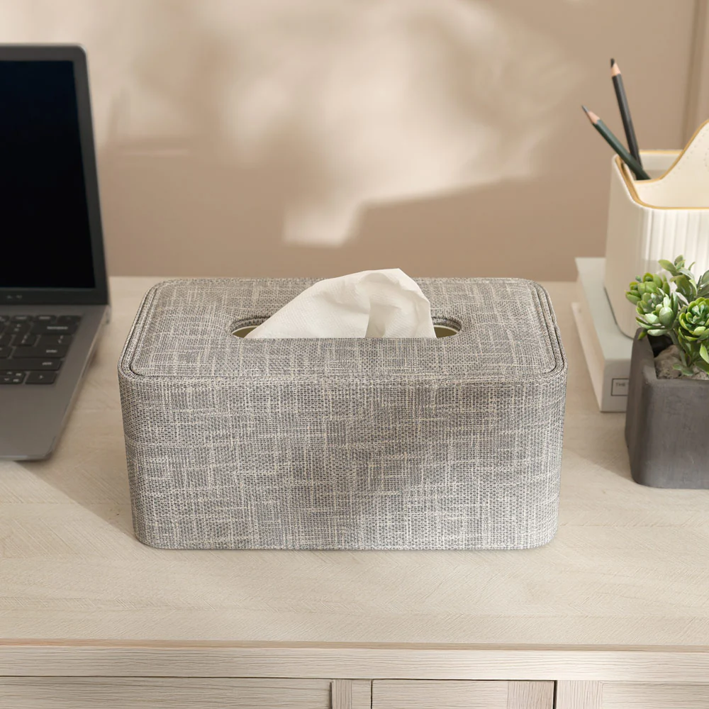 Monte High Tissue Box Holder - Graphite - Image 5