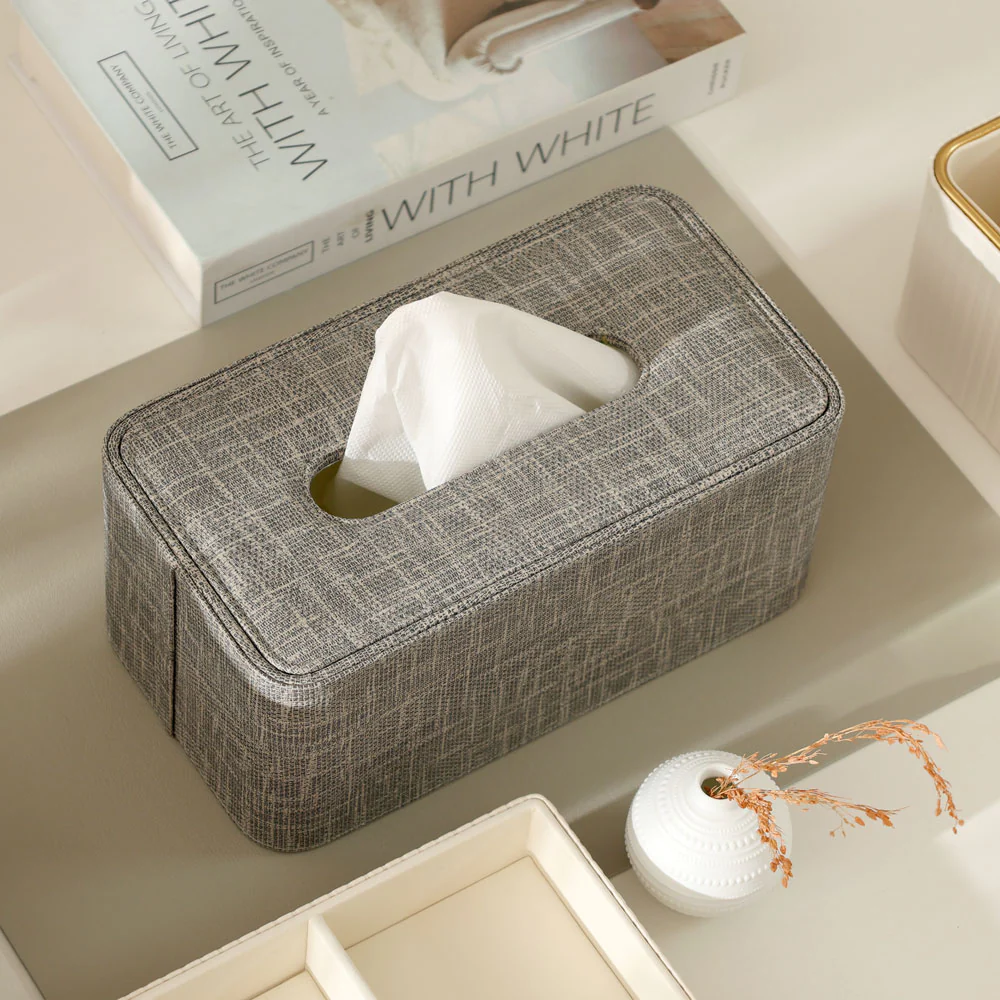 Monte High Tissue Box Holder - Graphite - Image 6