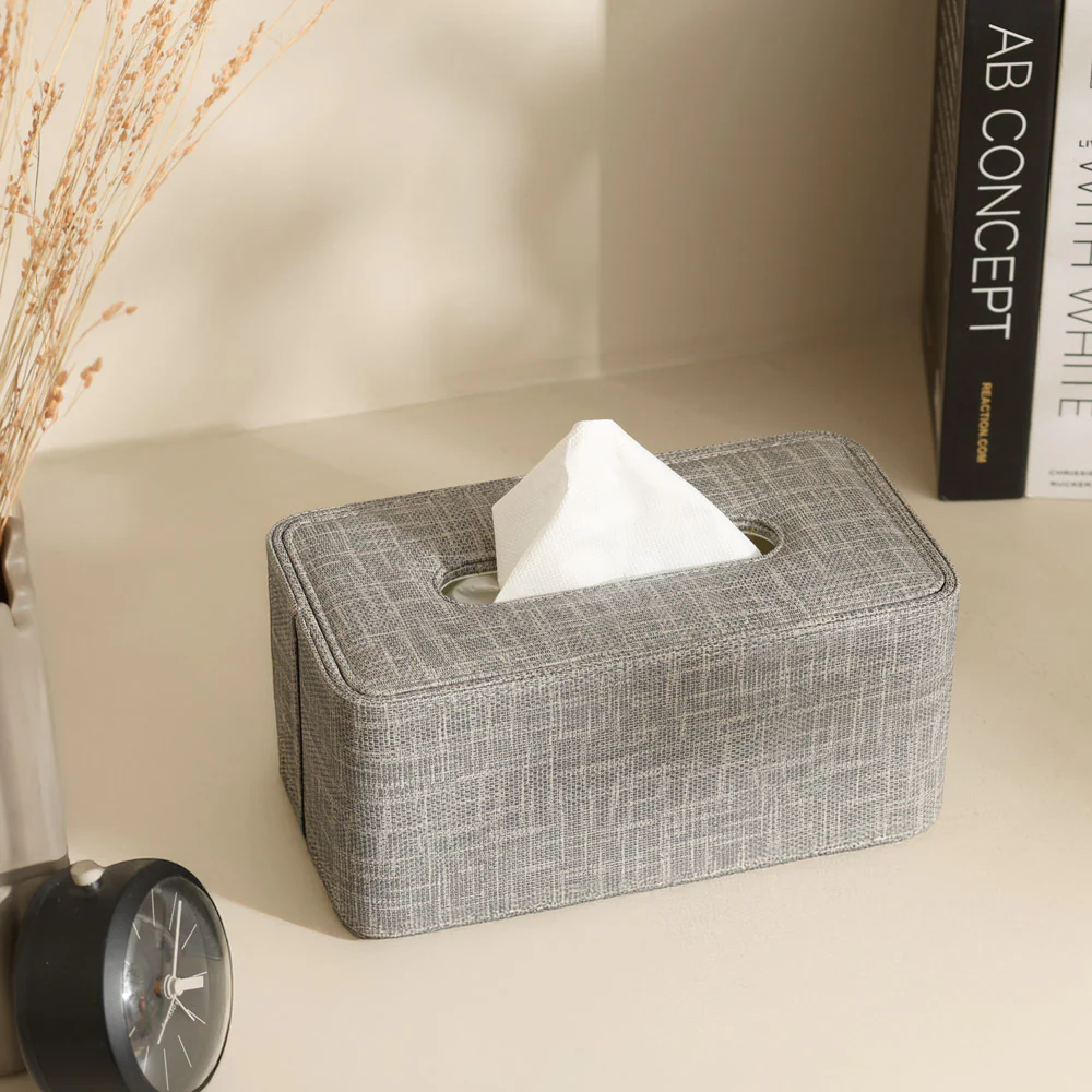 Monte High Tissue Box Holder - Graphite - Image 7
