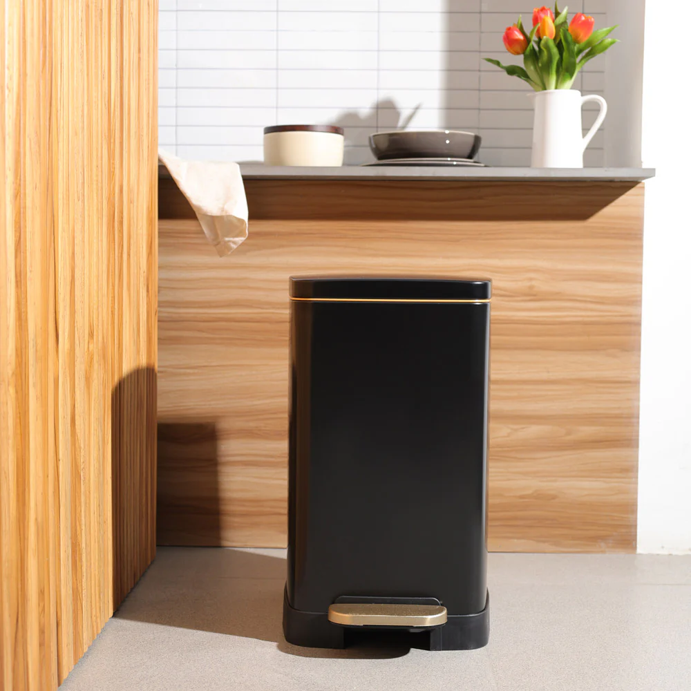 Monte Slim Pedal Bin 20L - Black - Image 7