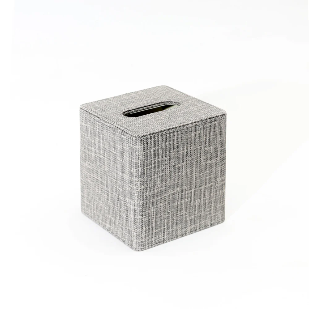 Monte Square Tissue Box Holder - Graphite - Image 9