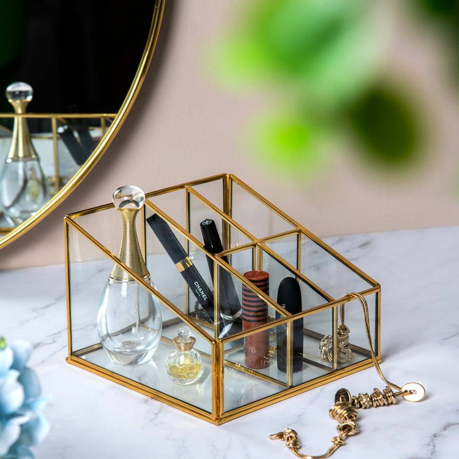 Multi-compartment Organiser - Gold - Image 4