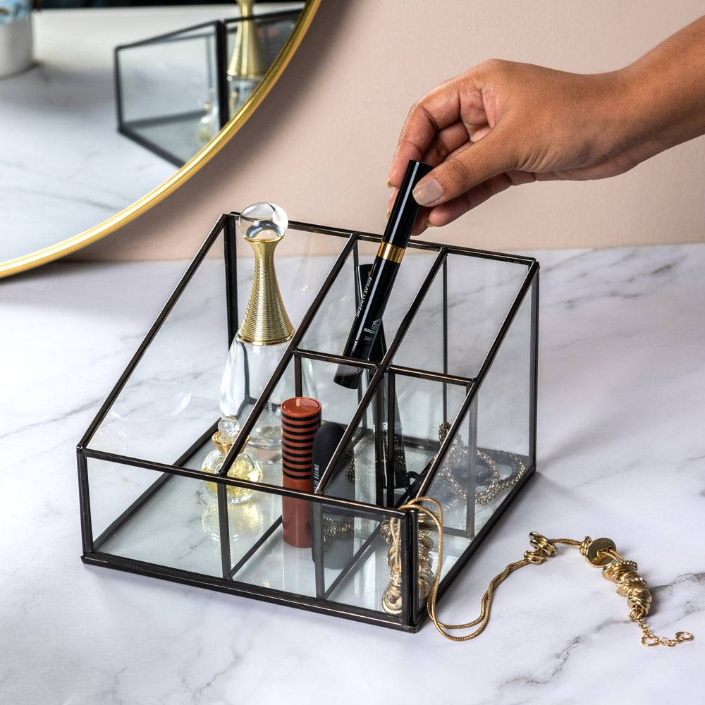 Multi-compartment Organiser - Gunmetal