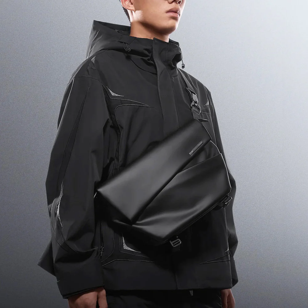 Multi-Purpose Crossbody Bag - Black