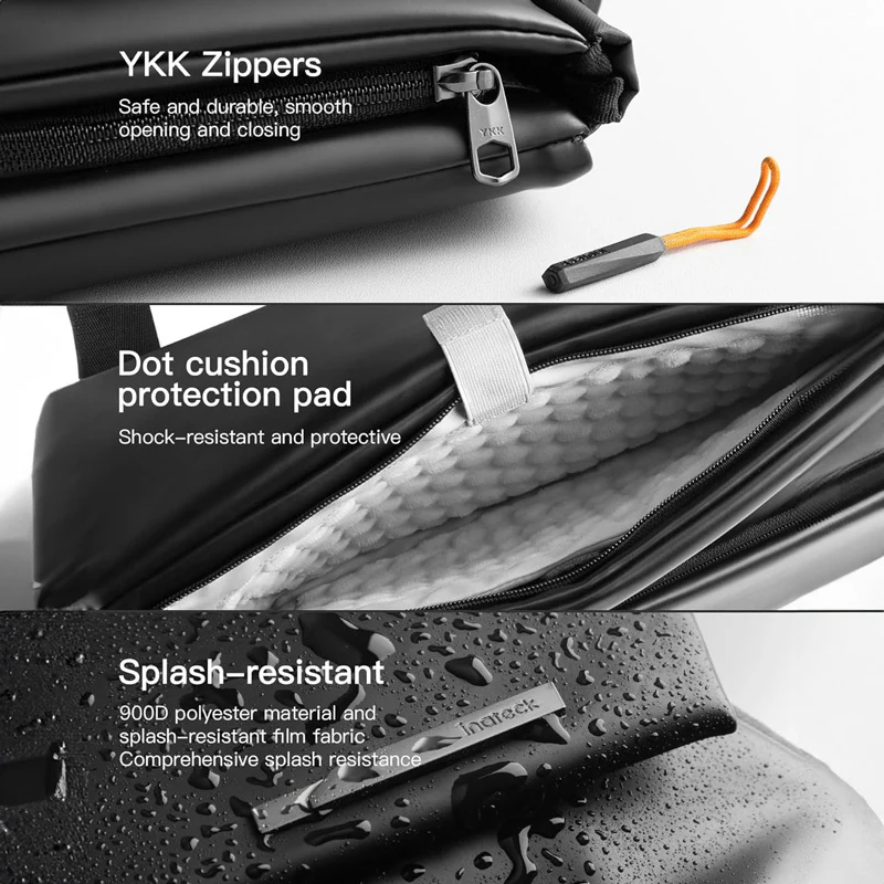 Multi-Purpose Crossbody Bag - Black - Image 7