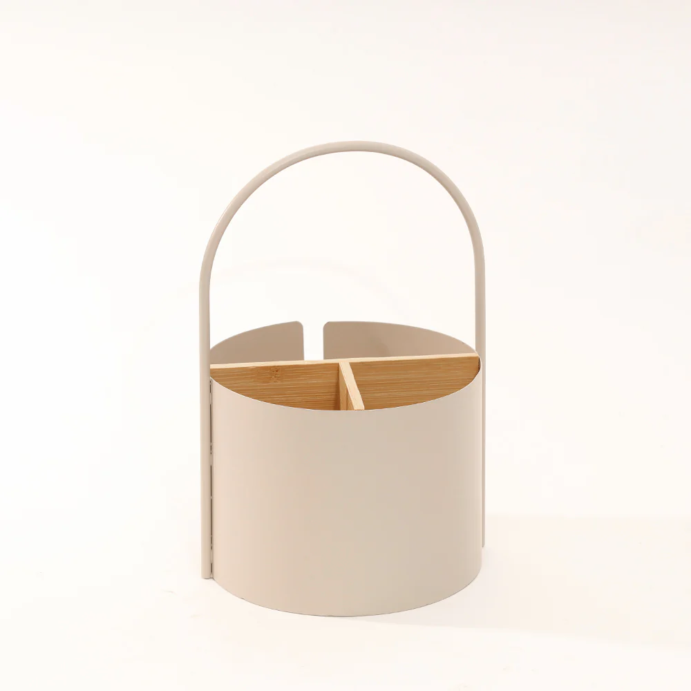 Muro Utensil Drainer and Holder - Taupe Natural - Image 3