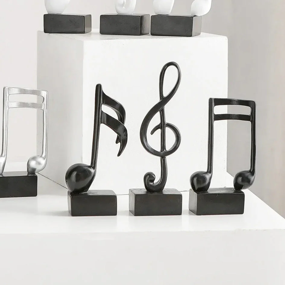 Musical Notes Accents, Set of 3 - Black - Image 5