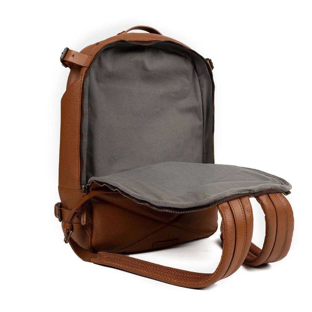 Mustang Leather Backpack 21L - Tan - Image 9