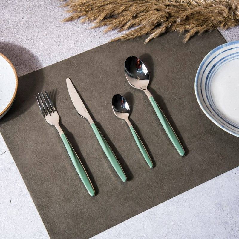 My Fusion 24-Piece Cutlery Set - Olive Green