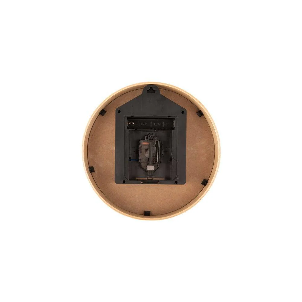 Natural Cuckoo Wall Clock 31cm - Black - Image 5