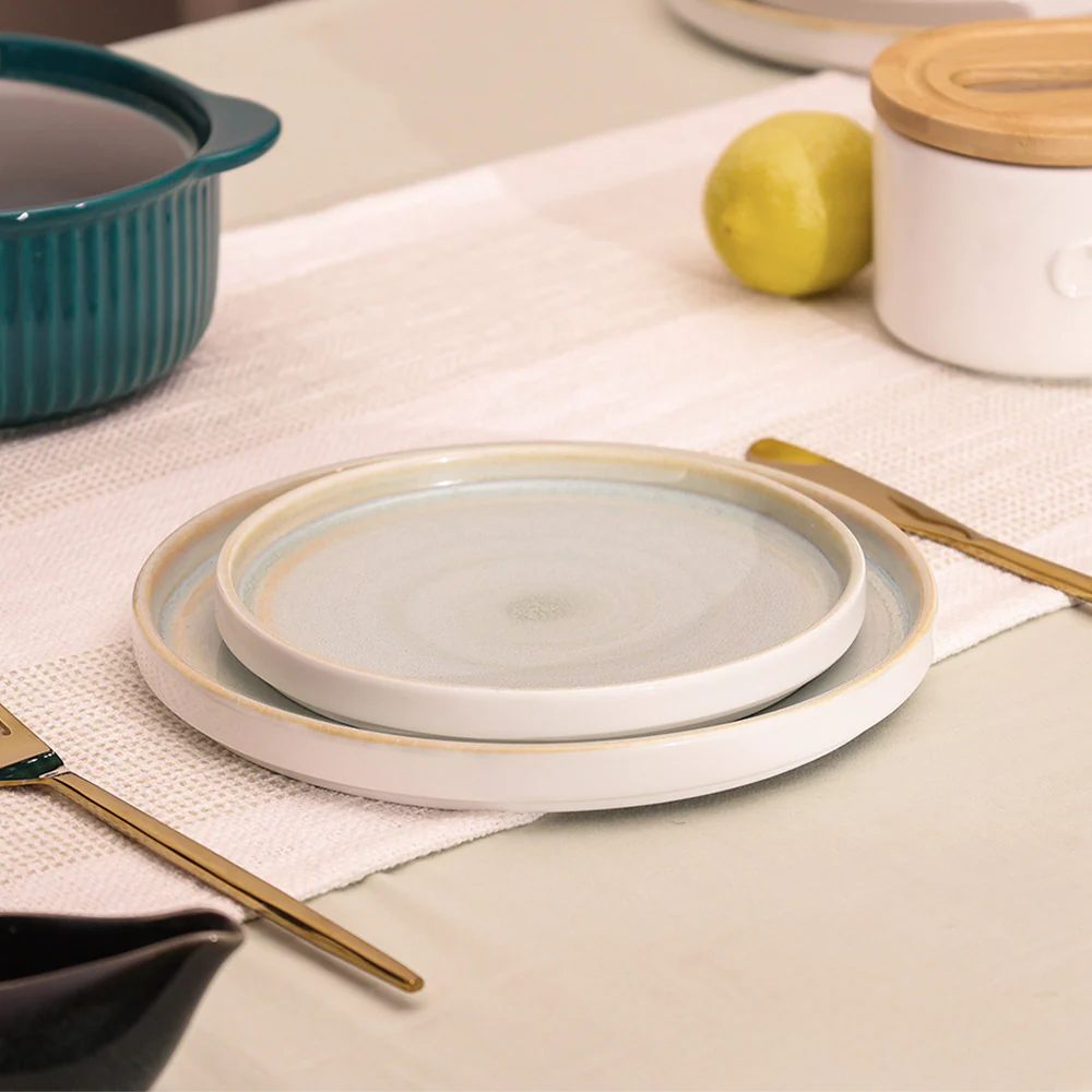 Nava Dessert Plate - Sage - Image 6