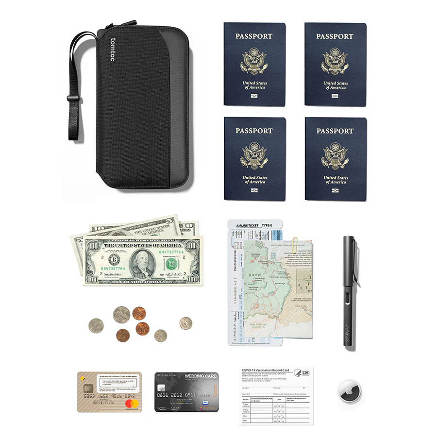 Navigator Passport Holder - Black - Image 3