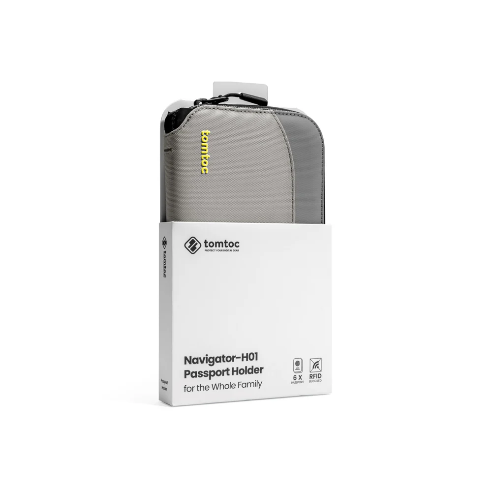 Navigator Passport Holder - Grey - Image 17
